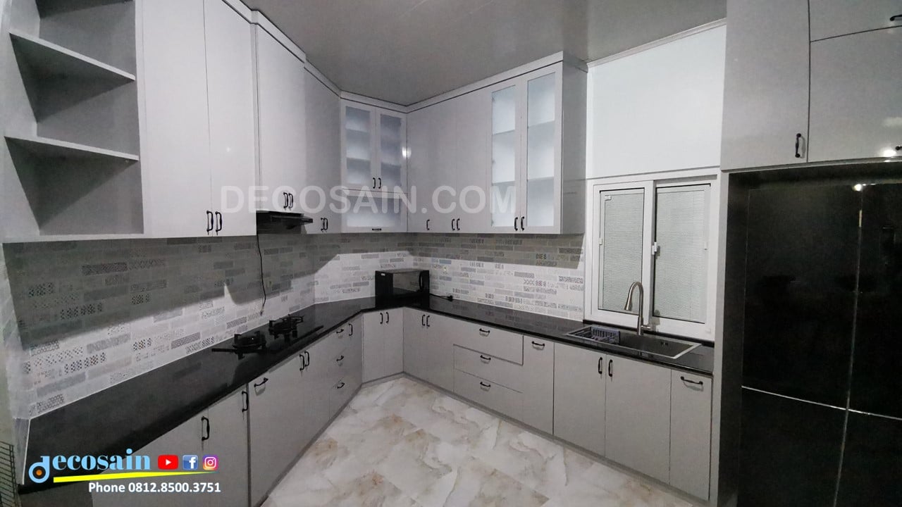 harga kitchen set aluminium 2023 per meter